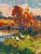 Oil Painting Evening at the Church Pond Oksana Ivanyuk For Sale - Image 10 of 11