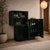 Late 20th Century Large Postmodern Oxblood Lacquer Bar or Media Cabinet, 60 In. For Sale - Image 10 of 16