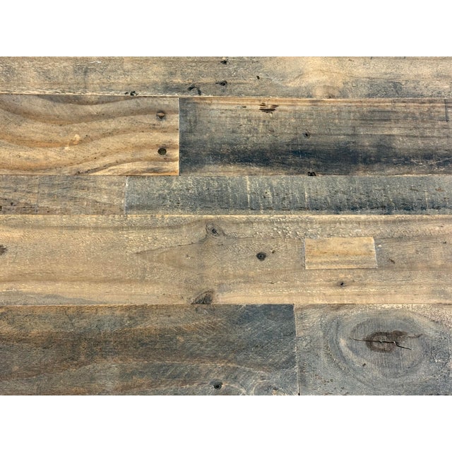 West Elm Emmerson Reclaimed Wood Dining Bench For Sale - Image 9 of 12