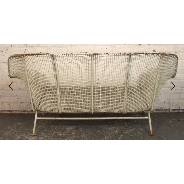 Mid 20th Century Russell Woodard 'Sculptura' Wire Sofa, Attributed For Sale In New York - Image 6 of 8