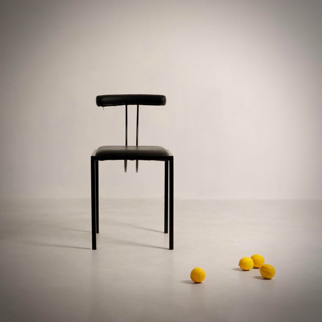 Chairs by Annick and Samuel Coriat for Artelano, France, 1987, Set of 8 For Sale - Image 3 of 11