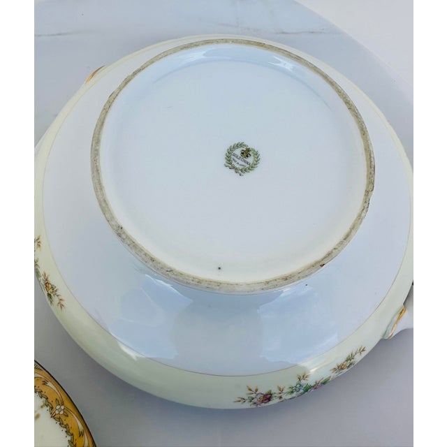 Vintage Covered Vegetable Serving Dish For Sale - Image 9 of 9