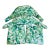 Custom Made Armchair Cushions With Pillows Tropical Banana Leaves For Sale