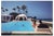 Slim Aarons, Molly Wilmot's Pool, Limited Edition Estate Stamped Photographic Print, 1970s For Sale