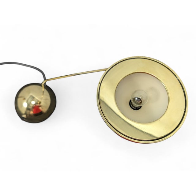 Contemporary Minikini Brass Lamp by Barbieri and Marianelli for Tronconi, 1981 For Sale - Image 3 of 11