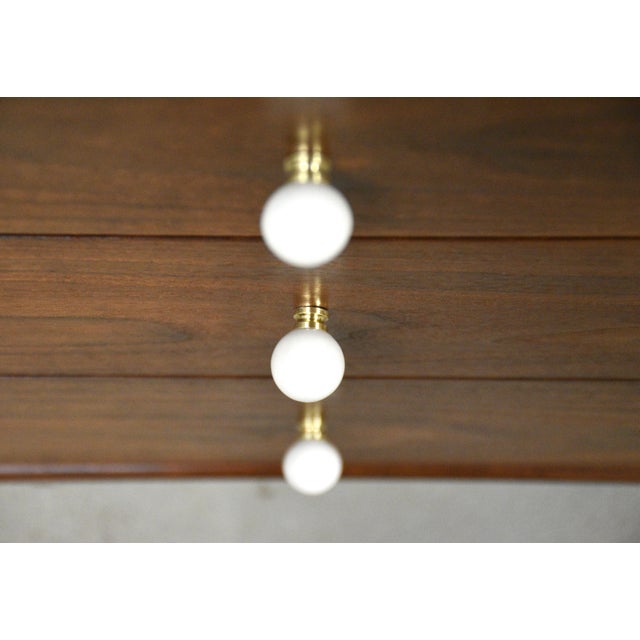 1960s Refinished Kipp Stewart Declaration 52” Dresser for Drexel For Sale - Image 9 of 10