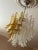 Contemporary Murano Chandelier in the style of Mazzega. Traditional Italian Mid-Century Style of later production during...