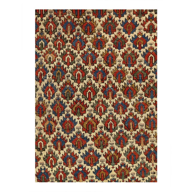 Kazak is a modern shape of old Caucasian rugs which strictly adheres to traditional design elements of the Caucasus. It...