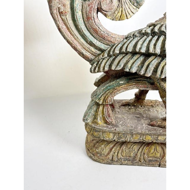 19th Century Wooden Rooster Sculpture, France For Sale - Image 11 of 12
