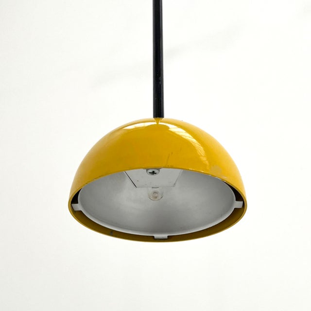Mid-Century Modern Multicolor Alesia Ceiling Lamp by Carlo Forcolini for Artemide, 1980s For Sale - Image 3 of 10