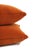 Place Textiles La Scala in Valencia Pillow Cover 20" X 20" Solid Orange Rust Alpaca Wool Accent Cushion Case For Sale - Image 4 of 7