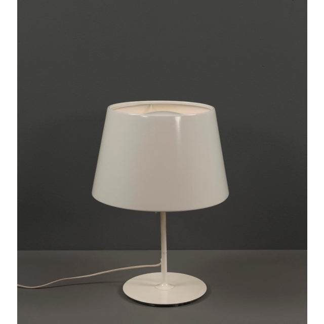 This table lamp from the 2000s, designed by c halskov & dalsgaard for ikea, impresses with its clean, modern lines and...