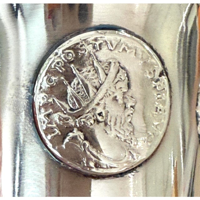 Silver Vintage Christian Dior French Match Holder/Cachepot For Sale - Image 8 of 12