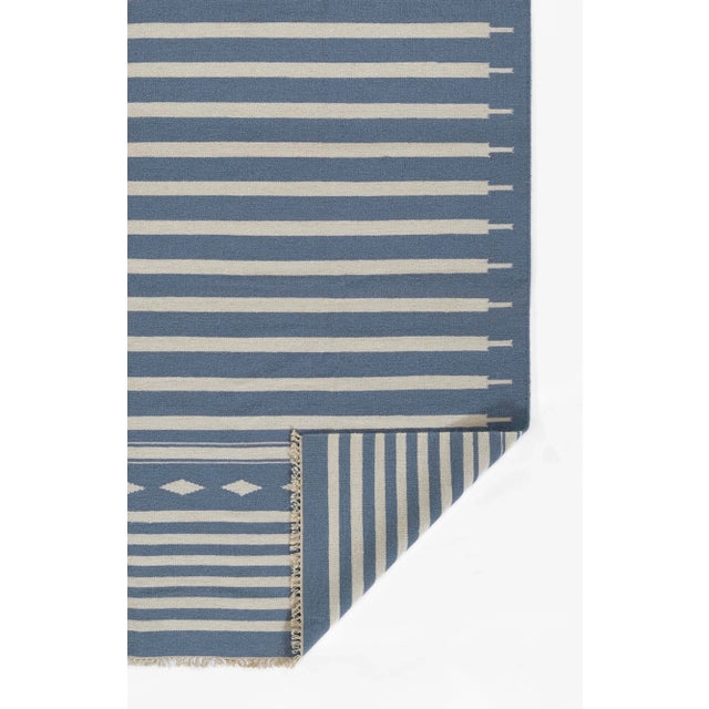 Textile Erin Gates by Momeni Thompson Billings Light Blue Hand Woven Wool Area Rug 5' X 7'6" For Sale - Image 7 of 12