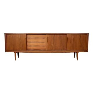Mid-Century Danish Teak Sideboard by Axel Christiansen for Odder Møbel, 1960s For Sale
