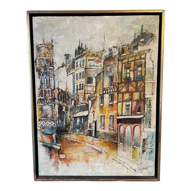 Vintage Oil Painting - Mid-Century Landscape - Original