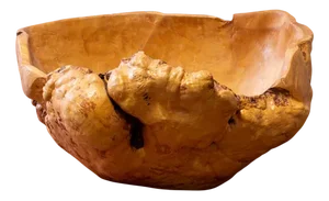 Large Swedish Burl Wood Bowl by Gunnar Asplund for Asea, 1940