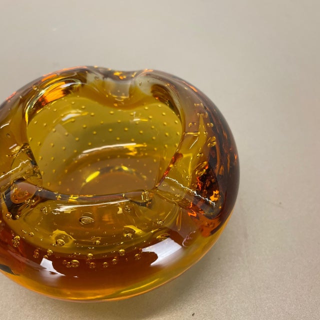 Murano Glass Bubble Structure Ashtrays, Italy, 1970s, Set of 2 For Sale - Image 10 of 18