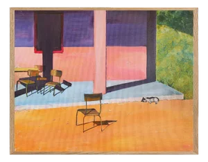 Octavia Campbell-Davy, Siesta, Acrylic on Canvas