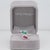 Modern Toi Et Moi Pink & Indicolite Tourmaline Ring With Diamonds: 14k Gold, Pear Cut, Size 5.25 For Sale - Image 3 of 9