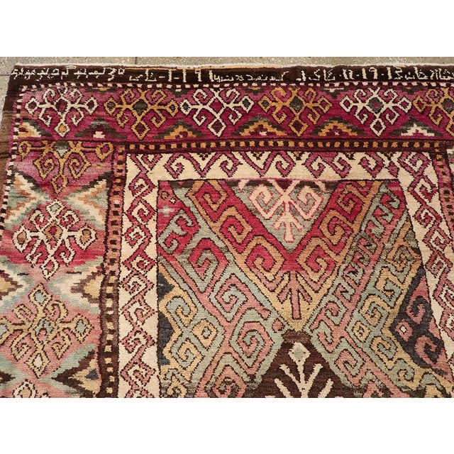 Galerie Shabab Collection Early 20th Century Persian Kurdish Accent Rug For Sale - Image 4 of 8