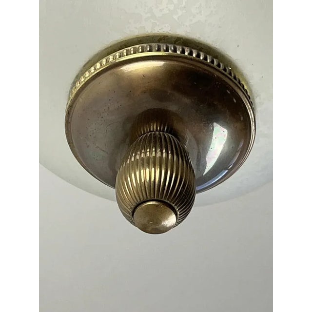 Metal Murano and Otto Glass Chandelier, Italy, 1960s For Sale - Image 7 of 10