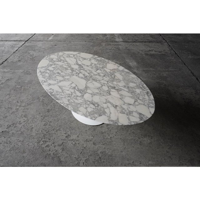 Dining Set by Eero Saarinen for Knoll International, USA, 1990s, Set of 7 For Sale - Image 9 of 18