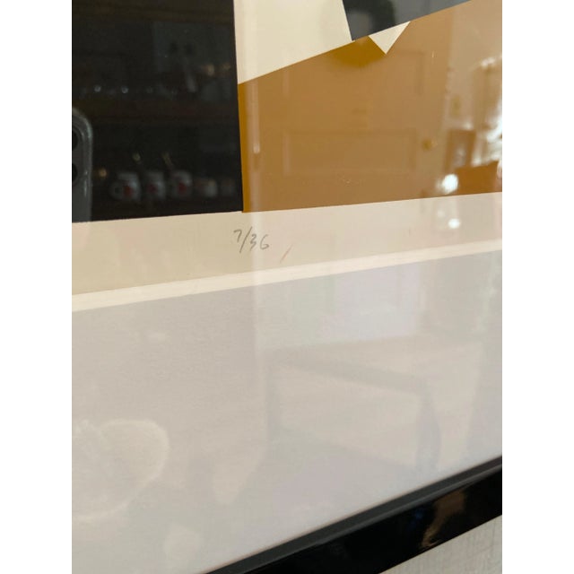 Circa 1960s "Modular No 1" Modernist Serigraph by Roger Remington, Framed For Sale In Philadelphia - Image 6 of 7
