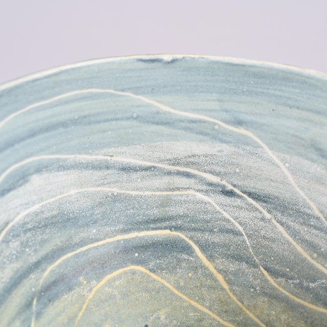 Glazed White Ceramic Bowl from Marie Madeleine Jolly, France, 1960s For Sale - Image 9 of 13