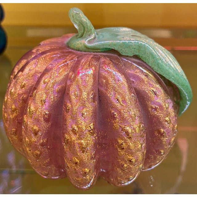 Murano Glass Pumpkin Circa 1960s For Sale - Image 11 of 12