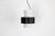 Mid-Century Modern Pendant Light inSatin Glass with Black Painted Aluminum Ring from Stilnovo, 1950s For Sale - Image 3 of 15