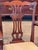 Chippendale 1950s Set of Eight Mahogany Chippendale-Style Armchairs For Sale - Image 3 of 10