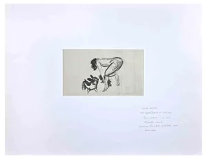 Marcel Vertès, Woman, Lithograph, Mid-20th Century