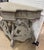 Shabby Chic Boho Chic Painted Decorator Carved Console Table For Sale - Image 3 of 12