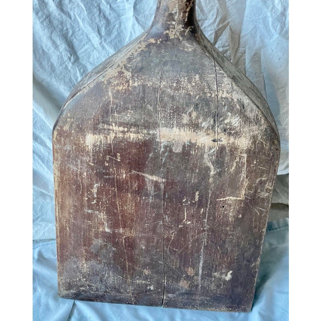 Rustic Farmhouse Country Antique Wooden Carved Shovel D-Handle For Sale - Image 9 of 11