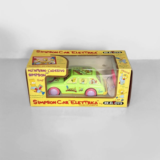 Italian the Simpsons Electric Car Model from RE.EL Toys, 1990s For Sale - Image 3 of 18