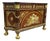 1960s French Empire Style Ormolu-Mounted Commode with Marble Top Neoclassical Luxury Chest For Sale