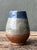 This beautifully crafted vintage stoneware vase reflects the artisanal spirit of mid-20th-century pottery, celebrating...