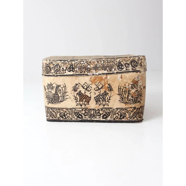 Vintage Chinese Storage Basket For Sale - Image 10 of 11