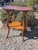 Victorian Antique 1880s Four-Leaf Clover Side Table Quater Sawn Oak For Sale - Image 3 of 4