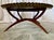 Mid-Century Modern Brass Moroccan Tray and Teak Base For Sale - Image 3 of 8