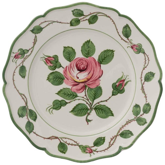 Rosa Dinner Plates, Set of 6 | Chairish