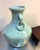 Early 20th Century Chinese Celadon Porcelain Elephant Head Vase W/ Wood Stand For Sale - Image 5 of 7