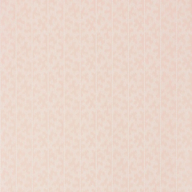 Contemporary Sample - Schumacher Montpellier Wallpaper in Pink Gala For Sale - Image 3 of 3