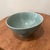 Vintage Korean Porcelain Crackle Celadon Glazed Bamboo Motif Matcha Tea Bowl (Chawan) For Sale - Image 12 of 12