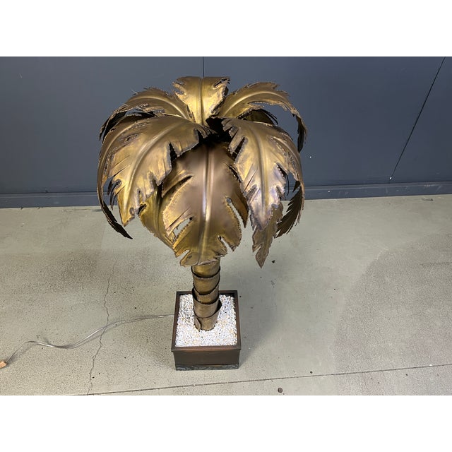 Palm Tree Floor Lamp from Maison Jansen, 1970s For Sale - Image 9 of 12