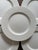 1970s Pagnossin Ironstone Basket Weave Plates 8.25 Inch White Italian Dinnerware Treviso - Set of 6 For Sale - Image 4 of 11