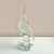 Italian Vintage Murano Glass Cockatoo Sculpture Signed For Sale - Image 3 of 8