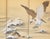 1980s C. 1970s Painted Chinese Silk Screen "Bald Eagle" For Sale - Image 5 of 18