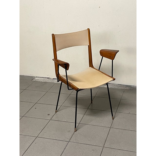 Boomerang Desk Chair by Carlo Ratti, 1950s For Sale - Image 17 of 18